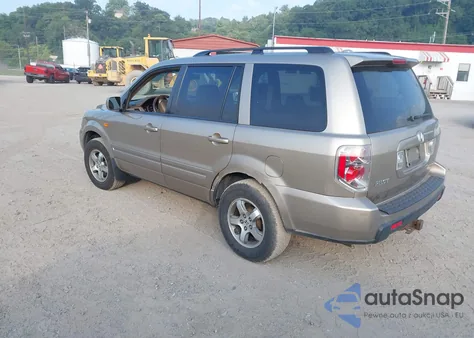 2006 Honda Pilot Ex-L из США, поврежденный, VIN 2HKYF18686H558853